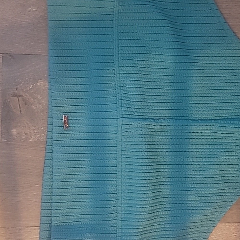NWOT PINK Victoria's Secret High Waisted Teal Bikini Swim Set Size Medium - Picture 6 of 6